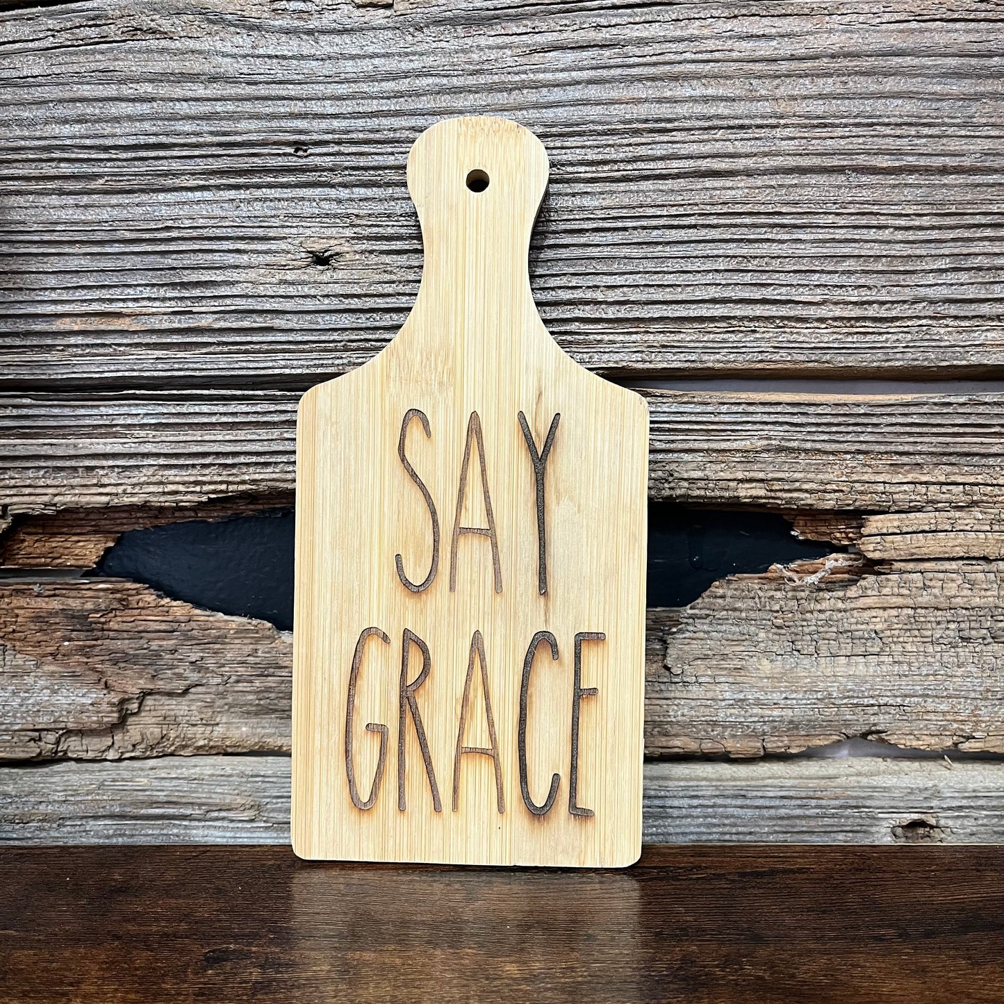 Say Grace Mini Cutting Board