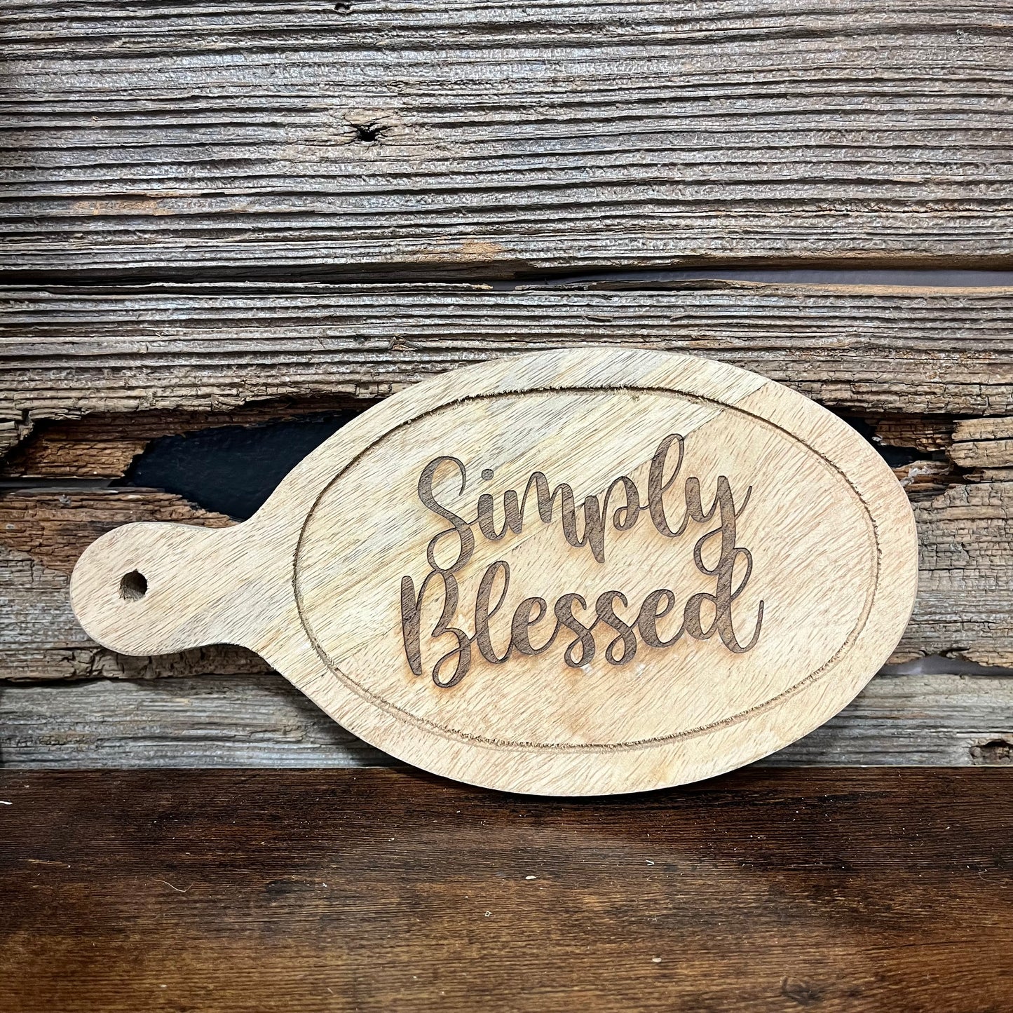 Simply Blessed Mini Cutting Board